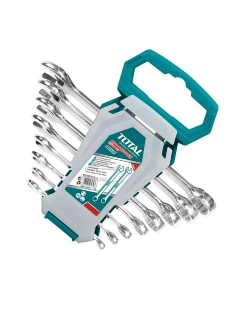Llaves Punta Corona 6-19mm 8 Pcs Total Tht102286-1-2