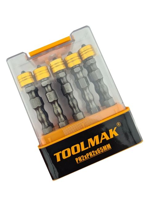 Punta Phillips Doble S2ph2 10 Pcs Magnetico Tmk-1