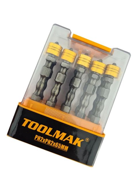 Punta Phillips Doble S2ph2 10 Pcs Magnetico Tmk-2