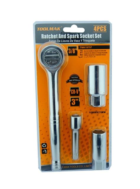 Set Juego Dados Chicharra 3/8 4 Piezas Tmk19797-0