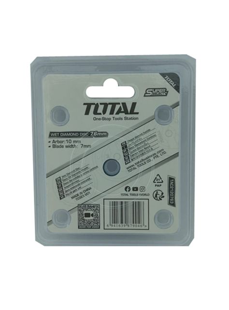 Disco Diamantado 76mm Corte Humedo Total Tac2120763-2