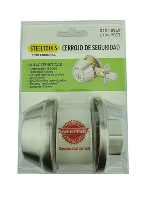 Chapa De Seguridad Llave Mariposa d101ss St-0