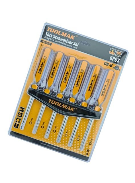 Destornilladores Torx Estrella 6 Piezas Tmk19527-2