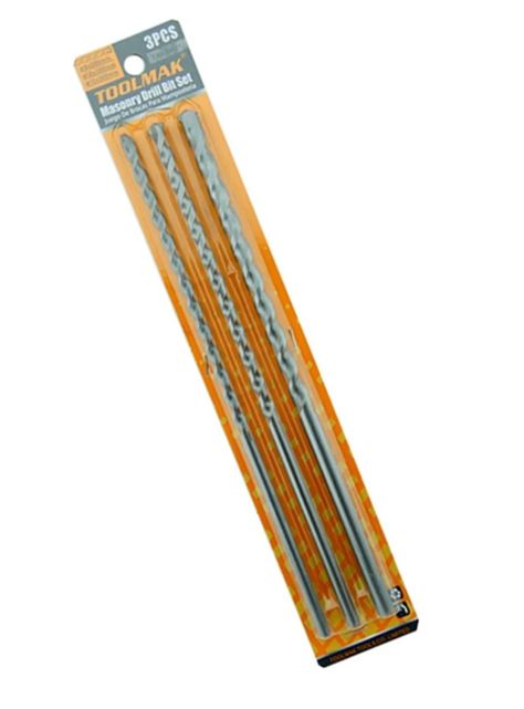 Kit Set De Brocas Para Concreto 3 Piezas Tmk19911-0