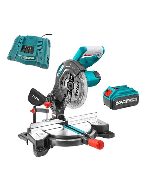 Sierra Ingleteadora 20v Bateria + Cargador Total-0