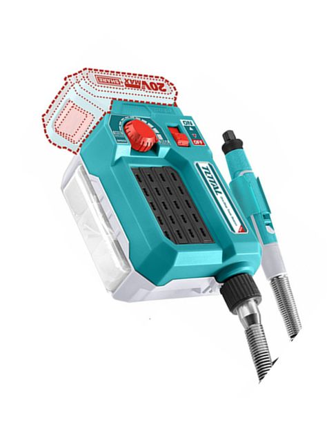 Mini Torno Herramienta Multiuso 20v+40 Acc Total Tmgli2001-1