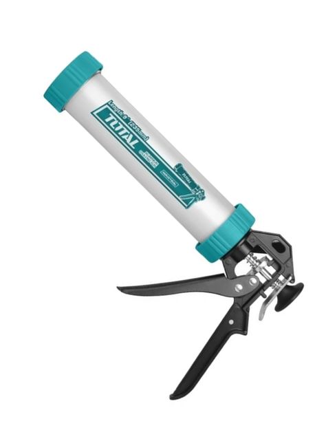Pistola Calafatera Aluminio Silicona 9 PulG Total-1