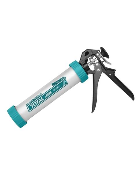 Pistola Calafatera Aluminio Silicona 9 PulG Total-2
