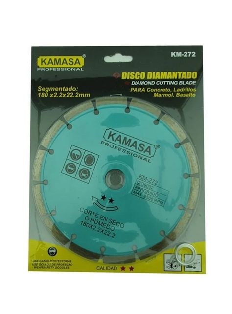 Disco Diamantado 7 180mm Segmentado Concreto Km272-0