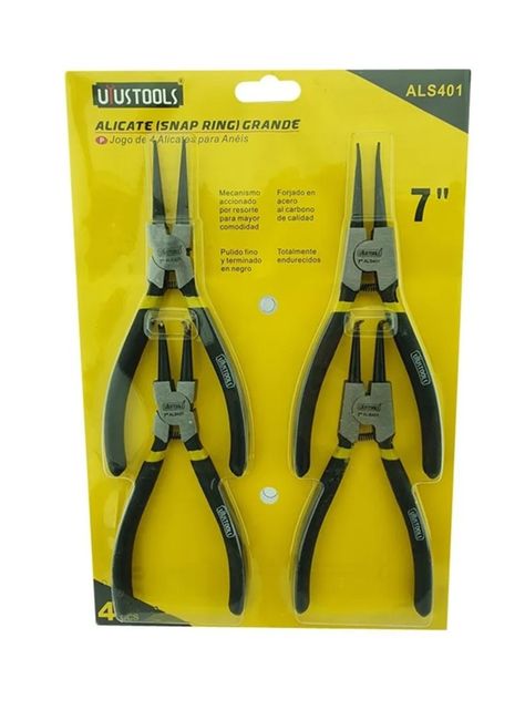 Set De Alicates Saca Seguros 7 Pulgadas Uyustools-0