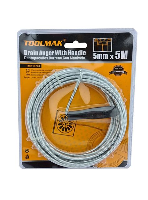 Llave Ganzua Laucha Destapador Cañeria 5m 5mm Tmk-0