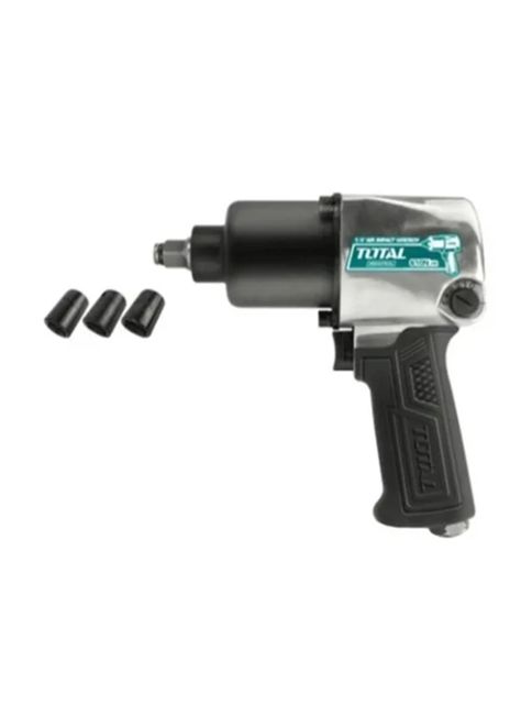 Pistola Llave Impacto Neumatica 1/2 610n.m Total-0