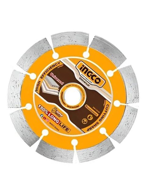 Disco Diamantado Segmentado 7 180mm Ingco Dmd0118013-1