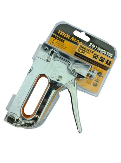 Grapadora Manual De Metal 3 En 1 Toolmak Tmk19479-2