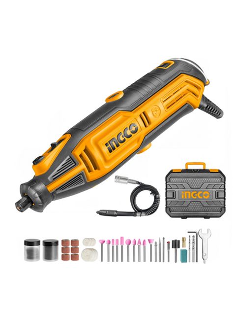 Herramienta Rotativa Mini Torno Multiuso+109 Acc 130w Ingco-0
