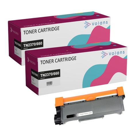 Pack 2 Toner Alternativo Tn-2370 / Tn2370 / TN660-0
