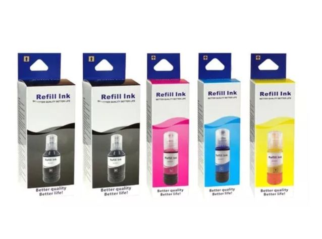 Pack 5 Tintas Alternativa 544 Para L3110 / L3150 / L519-0