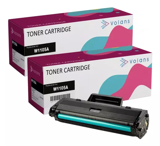 Pack 2 Toner 105a W1105a 1105a Hp 107a 107w 135w 137w-0