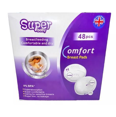 ABSORBENTES DE LECHE MATERNA PACK 48 UNIDADES-0