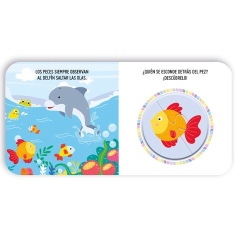 LIBRO Animales Del Mar - Mi Primer Libro De Rompecabezas-1