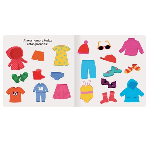 LIBRO Pequeños Curiosos: Mi Libro De La Vestim-1