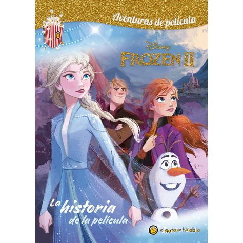 LIBRO AVENTURAS DE PELICULA - FROZEN II-0