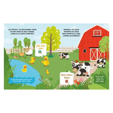 Libro Animales De La Granja - Libro Con Sonido-1