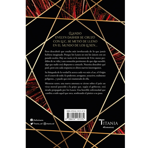 LIBRO Sombra Más Ardiente, La (Origin #2)-1
