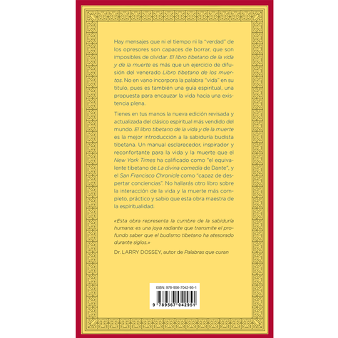 LIBRO El Libro Tibetano De La Vida Y De La Muerte-1