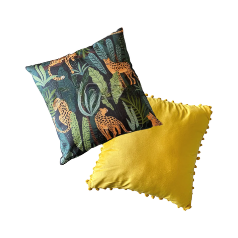 COMBO FUNDAS PRINT AMARILLO X2-0