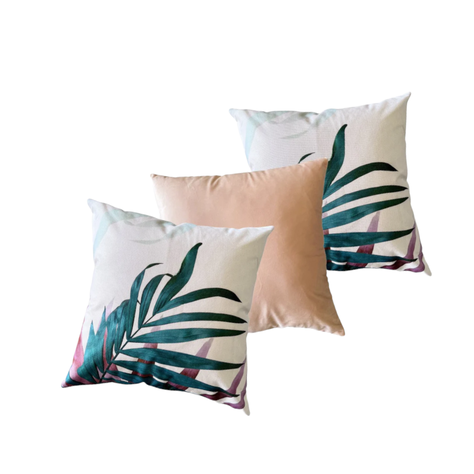 COMBO FUNDAS SELVA ROSADO X3-0