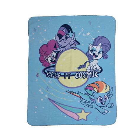 MY LITTLE PONY - MANTA POLAR - 140 X 120 CM - VAIS-0