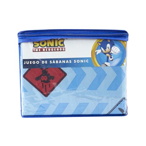 SONIC THE HEDGEHOG - JUEGO DE SABANAS  - 1.5 PLAZA - VAIS-2