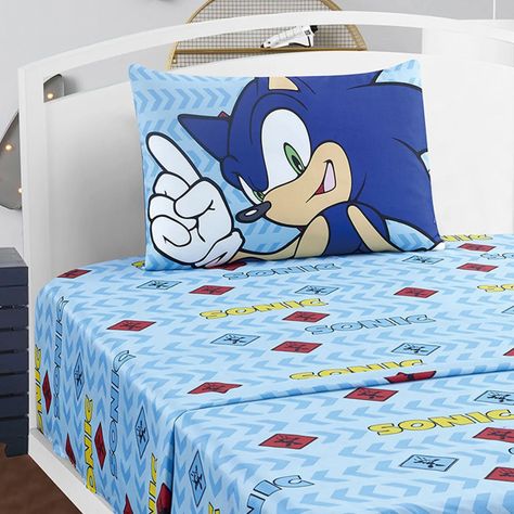 SONIC THE HEDGEHOG - JUEGO DE SABANAS  - 1.5 PLAZA - VAIS-0