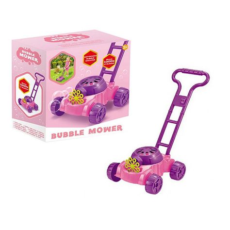 CARRITO LANZA BURBUJAS - CORTADORA DE CESPED - ROSADO - EVER GROUP-0