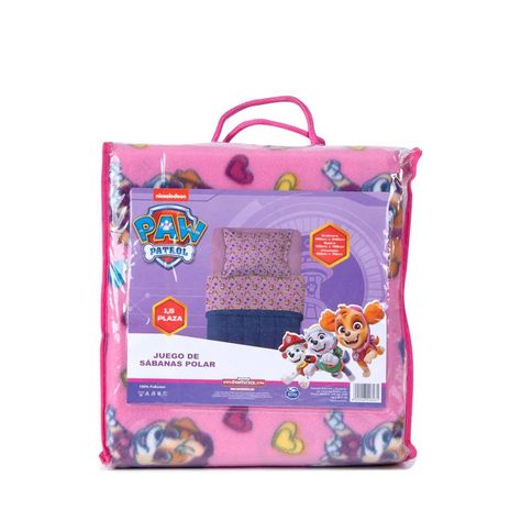 PAW PATROL - NIÑA SKYE - JUEGO DE SABANAS POLAR - 820603 - 1.5 PLAZA - WINDSOR-2