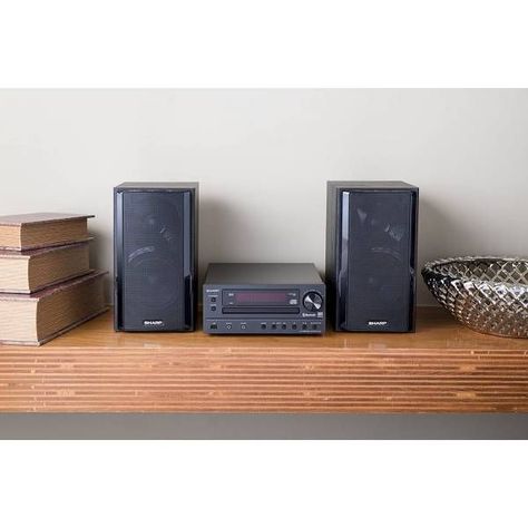 Microcomponente HiFi Sharp CD-Player, Bluetooth, USB, AM/FM SH-XL-HF203B-2