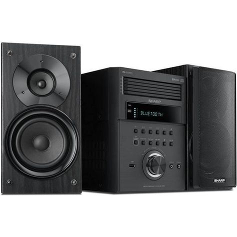 Microcomponente Sharp CD Player para 5 Disco Bluetooth NFC USB AM/FM-1