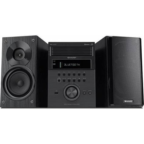 Microcomponente Sharp CD Player para 5 Disco Bluetooth NFC USB AM/FM-0