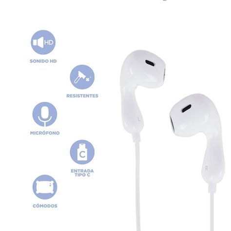 AUDIFONOS ALAMBRICOS CON MICROFONO I15 T265 PARA ANDROID-2