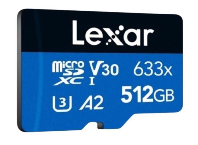 TARJETA MICRO SD LEXAR 512 GB BLUE SERIES-0