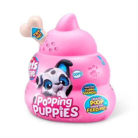 MASCOTA REAL POOPING PUPPIES PETS ALIVE-0