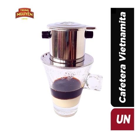 Cafetera Filtro Vietnamita Acero Inoxidable - Trung Nguyen -0