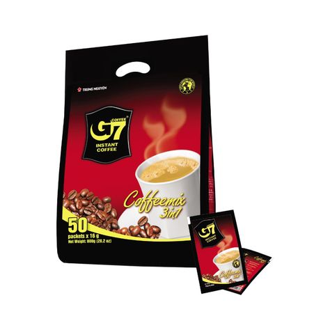 Café Vietnamita 3en1 Con Crema y Azúcar 50 Sobres G7 Coffee-0