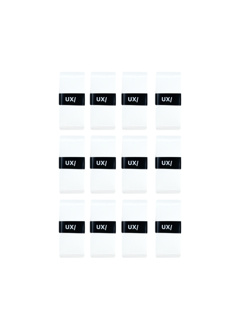 Pack X12 Overgrips UX/ Sensation Feel Color Blanco-0