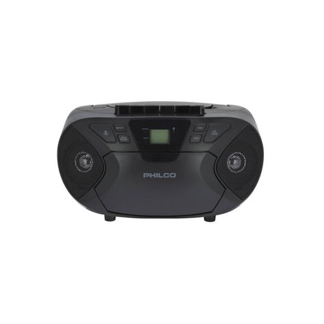 RADIO BOOMBOX BLUETOOTH CON CASSETTE CD USB PHILCO-0