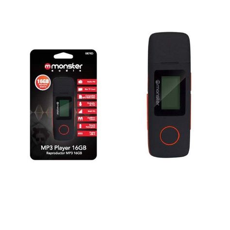 REPRODUCTOR MP3 MONSTER 16GB CON MEMORIA EXPANDIBLE-0