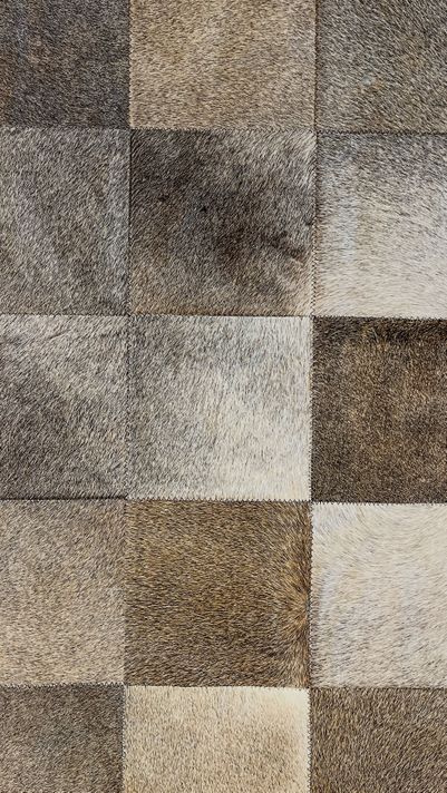 Alfombra Cuero Patchwork 120x180 #1-0