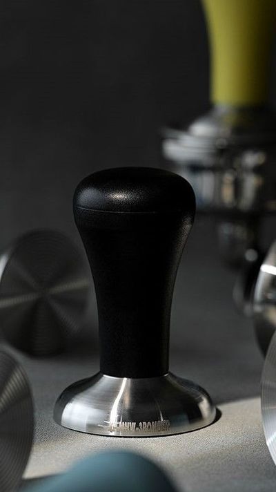 Tamper De Café 51 Mm - Acero Inoxidable Y Mango Negro-3