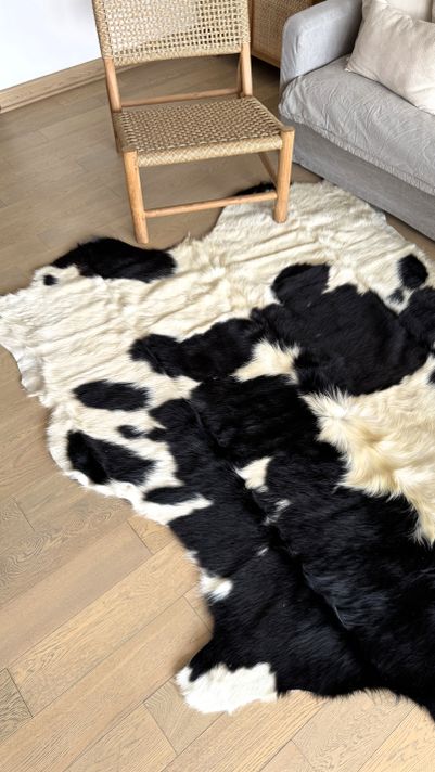 Alfombra Cuero de vaca Holando Argentina #1-2